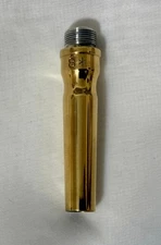 WARBURTON 8 Cornet backbore GOLD PLATE 23 throat