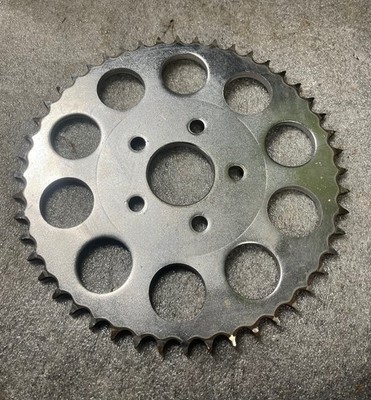 Sportster rear wheel chain drive sprocket 48 tooth Flat