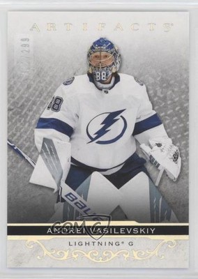 2021 Upper Deck Artifacts Stars Silver Spectrum /299 Andrei Vasilevskiy #110 1r5