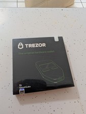 Trezor The Original Hardware Crypto Currency Wallet New Sealed in Original Pack