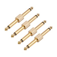 6.35mm Guitar Effects Pedal Plug Easy Carrying Guitar Spare Parts Straight Plug