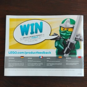 LEGO NINJAGO Kryptarium Prison Breakout 70591 Instruction Manual