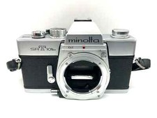Minolta SRT 101B SLR With Minolta MD 35Mm SLR Analog Body