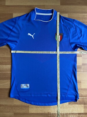 ITALY 2003 2004 HOME FOOTBALL SHIRT SOCCER JERSEY PUMA see