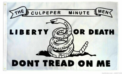 Minutemen Don't Tread Patriot Liberty Revolutionary 3x5FT Flag