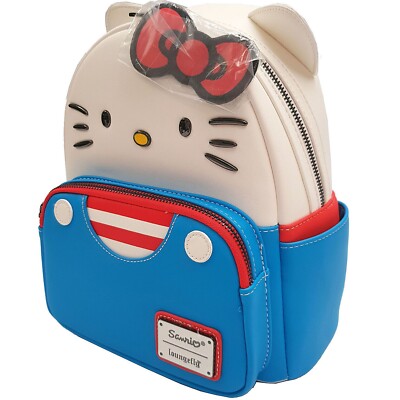 Mini zaino Loungefly x Sanrio Hello Kitty cosplay borsa tuta
