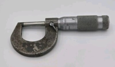 Vintage Brown & Sharpe Micrometer Caliper 0 - 1 Inch USA Machinist Tool ...