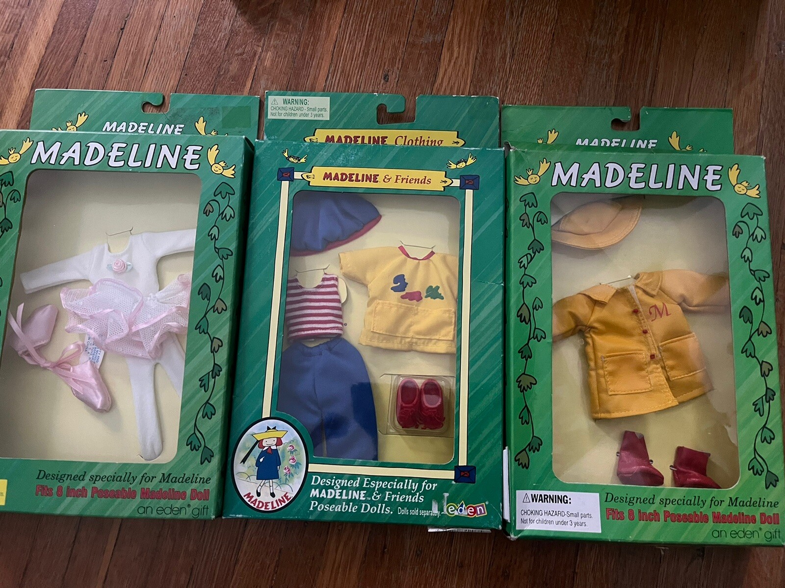Muñeca Madeline charcos saltadores, artes y artesanías y trajes de clase de ballet Edén