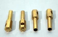 SET OF 4 (FOUR) ENGLISH STYLE SAFETY SPEAKER BANANA PLUGS