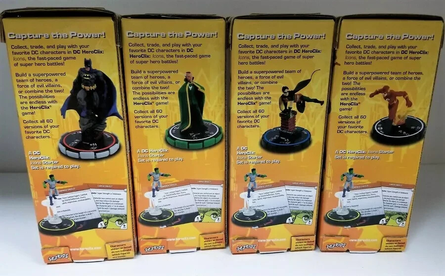DC Heroclix Icons Booster Pack OOP Retired WizKids | eBay