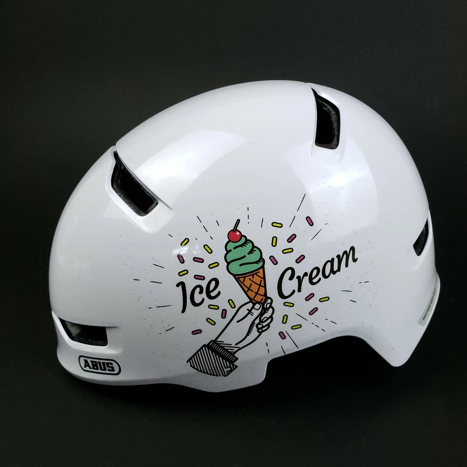 Monopatín Abus Scraper 3.0 Niño Blanco Helado Bicicleta NUEVO Ligeros Defectos PEQUEÑO Foto 4 de 4