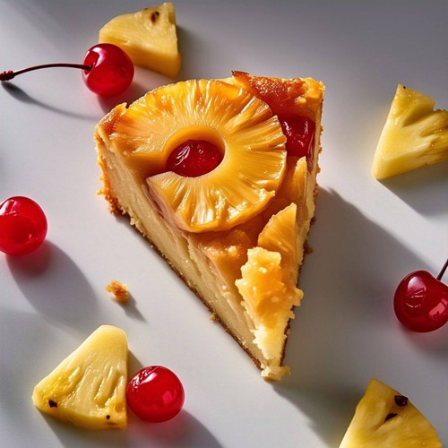 Andy Anand Fresh Gluten Free Caribbean Rum Pineapple Upside Down Cake 9" 2.4 lbs - Picture 4 of 9