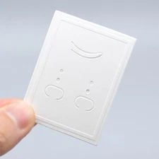 100PCS 4.5x6cm Pendant Earring Cards Necklace Display Cards for DIY Jewelry