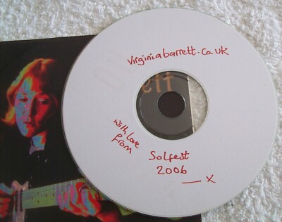 Virginia Barrett - With Love from Solfest 2006 CD (4 tracks - see below)