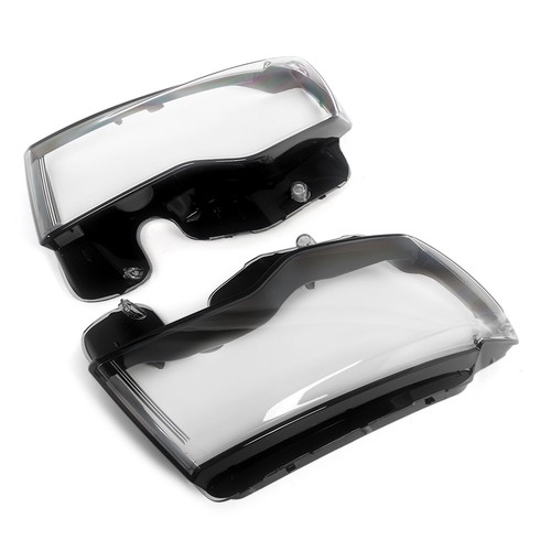 Cubierta de pantalla de lente de faro delantero izquierdo y derecho para Jeep Grand Cherokee 2014-19 - Imagen 7 de 14