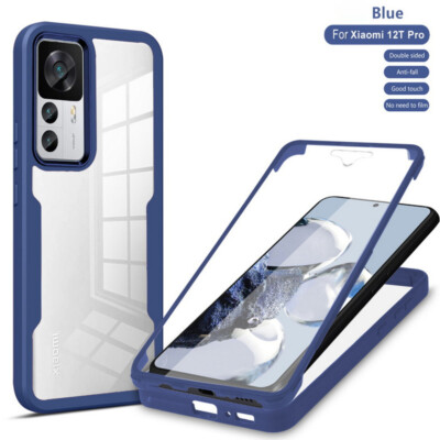 Case For Xiaomi Redmi Note 14 13 12 13T 11T Poco M4 Pro Clear Silicone 360 Cover
