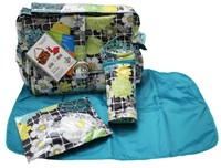 Kalencom Diaper Bag Laminated Buckle Diaper Bag %% %% Kalencom Diaper Bag Laminated Buckle Diaper Bag %% %%