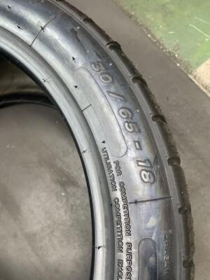 Michelin Porsche racing 18-inch tires *Extremely rare. Used Japan