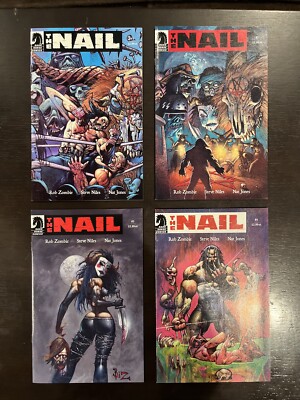 The Nail 1-4 Dark Horse Comics Rob Zombie Simon Bisley Steve Miles NM
