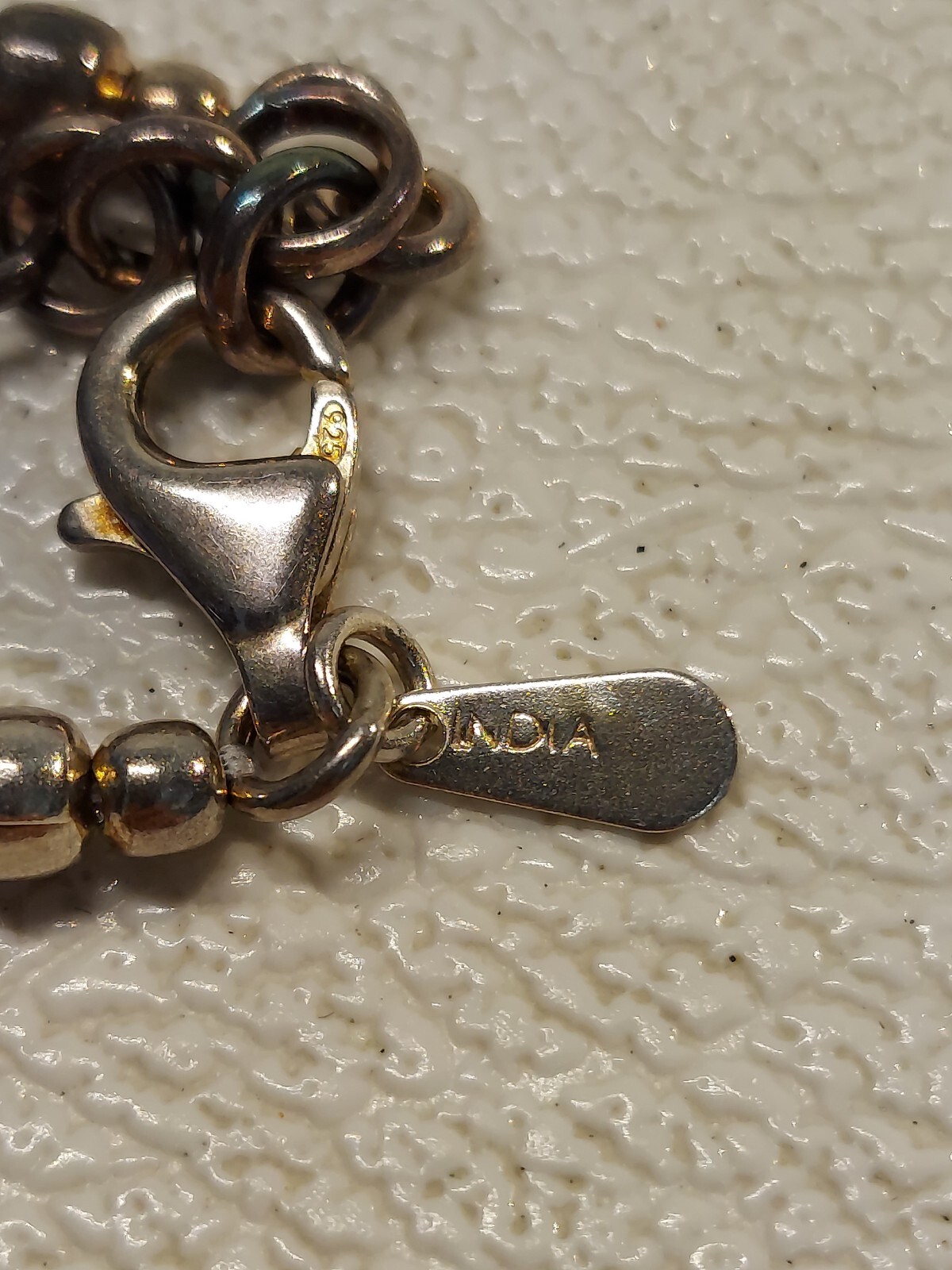 925 silver Sterling Double Stranded Tanzanite Chi… - image 9