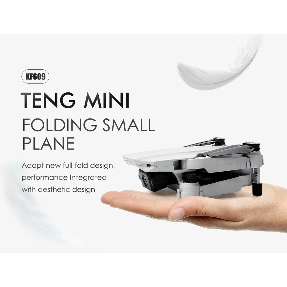 TENG MINI KF-609 Drone 4K HD Camera and FPV Stable Height Fly Quadcopter Bundle! - Image 4 of 4