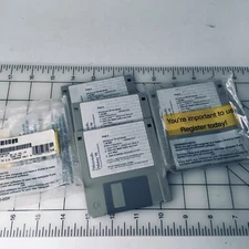 new MICROSOFT MONEY 98 version 6.0 (Windows 32 Bit) 8 Floppies  (missing #1, #5)