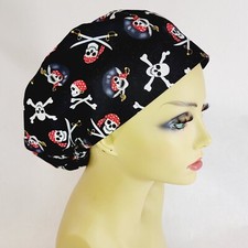 Halloween Women Scrub Hat Surgical Cap Scrub Hat Nurses Hat Medical USA Made