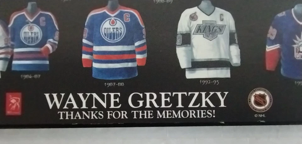 Placa de pared Wayne Gretzky #99 gracias por los recuerdos Foto 4 de 4