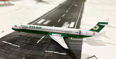 Eva Air MD-90 Paper Airplane Model (Little Model Airport) | eBay