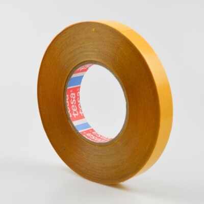 Tesa 51970 Transparentes, doppelseitiges Klebeband mit hoher Klebkraft