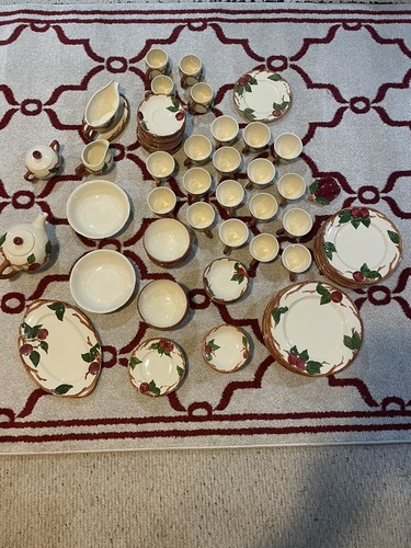 Vintage Franciscan Apple Dinnerware Plates Bowls Teacups Pitcher *Pick Pieces*