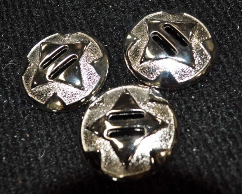 Conchos estrella ranurados de 1 1/2"/Hechos en EE. UU. Foto 2 de 2
