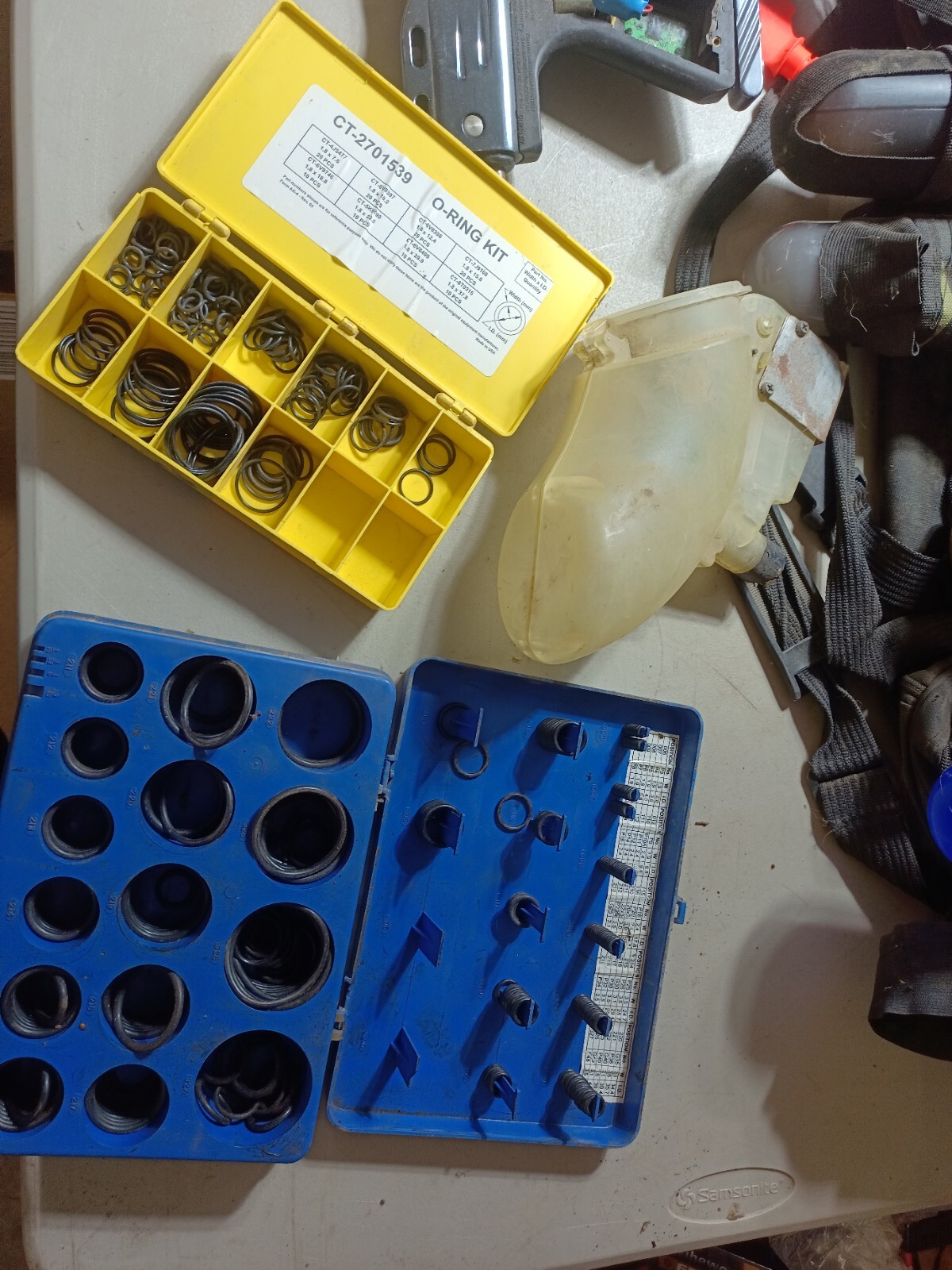 Paintball Lot O Rings Hoppers Pods Bag Gun Mask Etc Pirhana Evo eBay