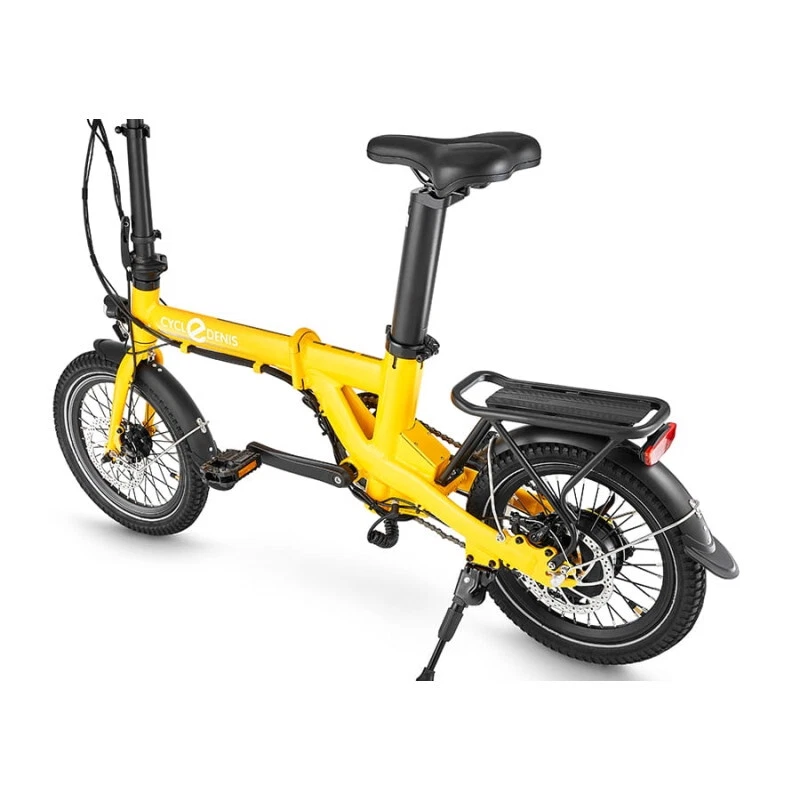 CycleDenis Mini Fold Klappfahrrad E-Bike 16-Zoll 6-Gang klappbar Pedelec Neu - Bild 2 von 4