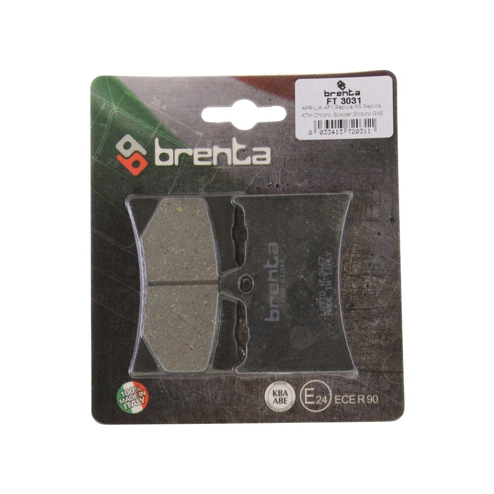 Brenta Bremsbeläge 3133 Organisch - Vorne Für Kymco Quads, Asbestfrei, Langlebig