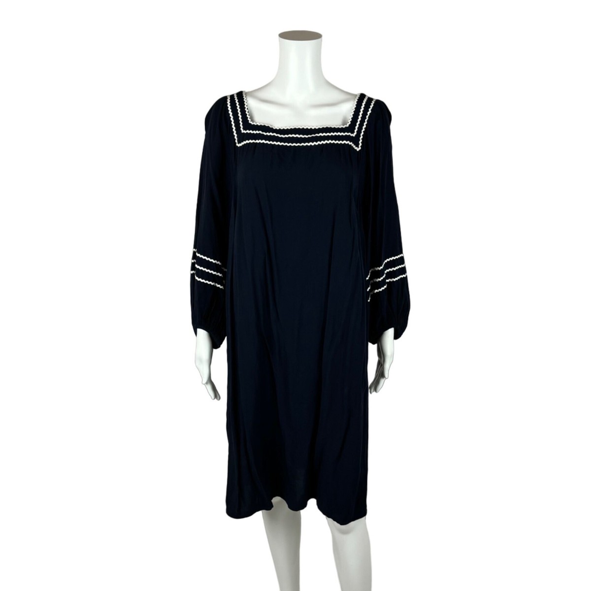 loft blue dress NWTs cottagecore dress. and White Striped Dress. Fits like a M ready to transform your getaway wardrobe My Style: Blue Eyelet Dress