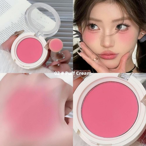 Cream Monochrome Powder Blusher Powder Multi-purpose Brightening, Beautifying - Picture 4 of 28