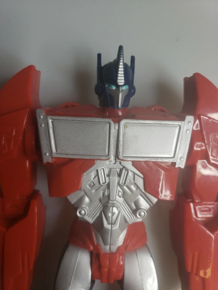 TRANSFORMERS OPTIMUS PRIME Hasbro C-3252C Autobot Rescue Bot A4030 12" tall 2012 - Image 3 of 4