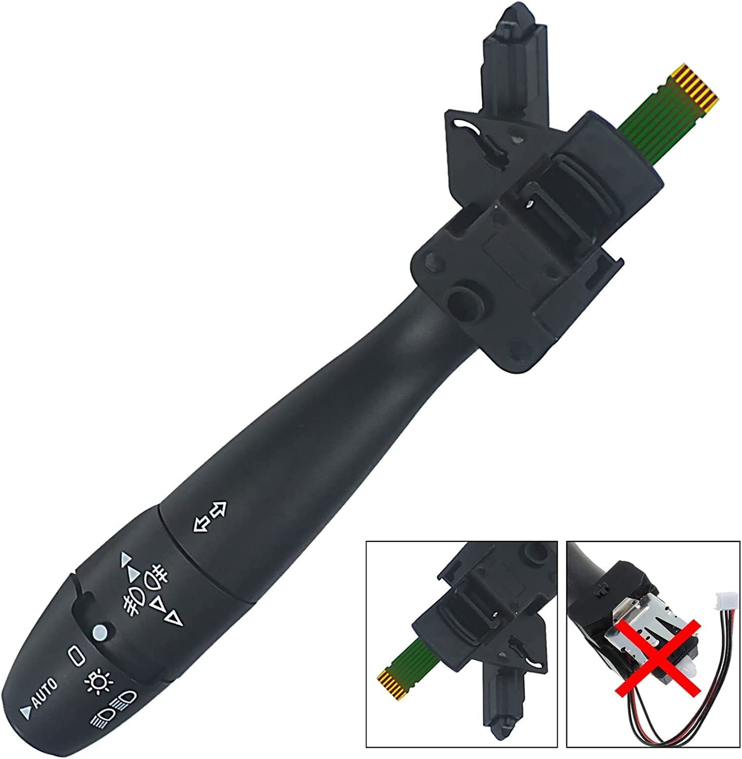 Commodo clignotant COM2000 pour Peugeot 206 et 307 avec commande de phares - 3