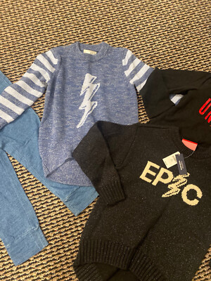 Gap Kids Girls Piece Lot x Ellen Degeneres ED School! Black EPIC Sz XS  (4-5)