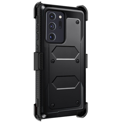 For Samsung Note20/20 Ultra 5G Hybrid Belt Clip Case Cover / Screen Protector - Picture 9 of 62
