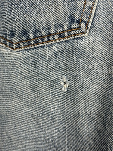 Levi’s 550 Jeans Mens 42x30 Relaxed Fit Tapered Leg VTG Made In Usa - Picture 7 of 9