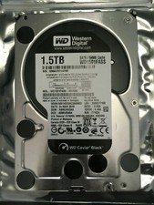 WD Black 1.5 TB Hard Drive HDD 3.5" SATA 6Gb/s 64MB Cache 7200RPM WD1501FASS