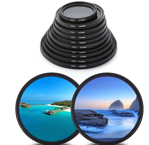 SALE Polarizing CPL filter 37/43/52/55/58/62/72/77/82/86mm For DSLR Camera Lens - Picture 2 of 13