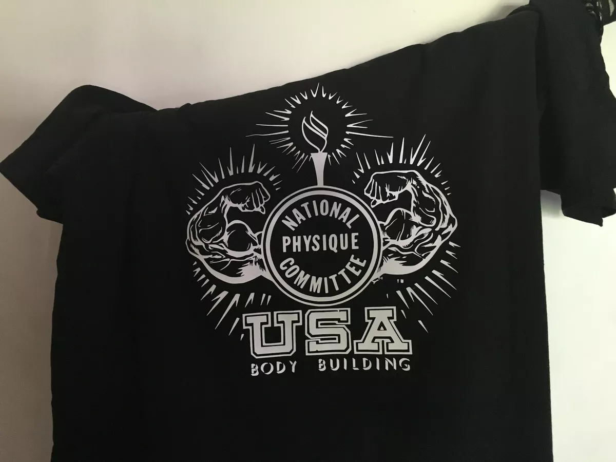 T Shirt Bodybuilding Fitness Palestra Npc National Physique Comitee