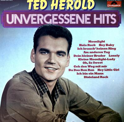 Ted Herold - Unvergessene Hits LP (VG+/VG+) '