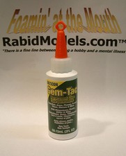 BEACON GEM-TAC EMBELLISHING GLUE 2oz bottle WATER BASED, non-toxic, dries clear