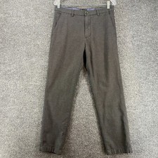 Banana Republic Dress Pants Mens 32x32 Kentfield Gray Flat Front Office Career