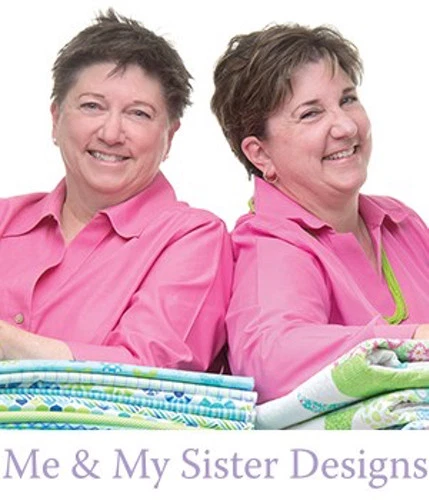 Moda ON THE BRIGHT SIDE Me & My Sister CHARM PACK 42- 5" Quilt Fabric 5" squares - Image 4 of 4