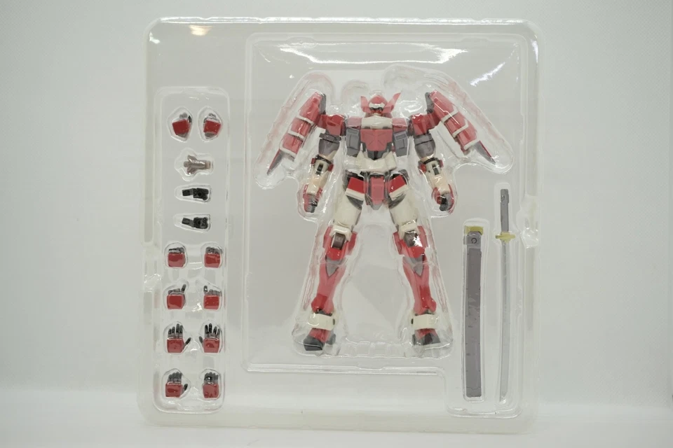Bandai The Robot Spirits Full Metal Panic Blaze Raven Unidad 2 Rojo Foto 2 de 4